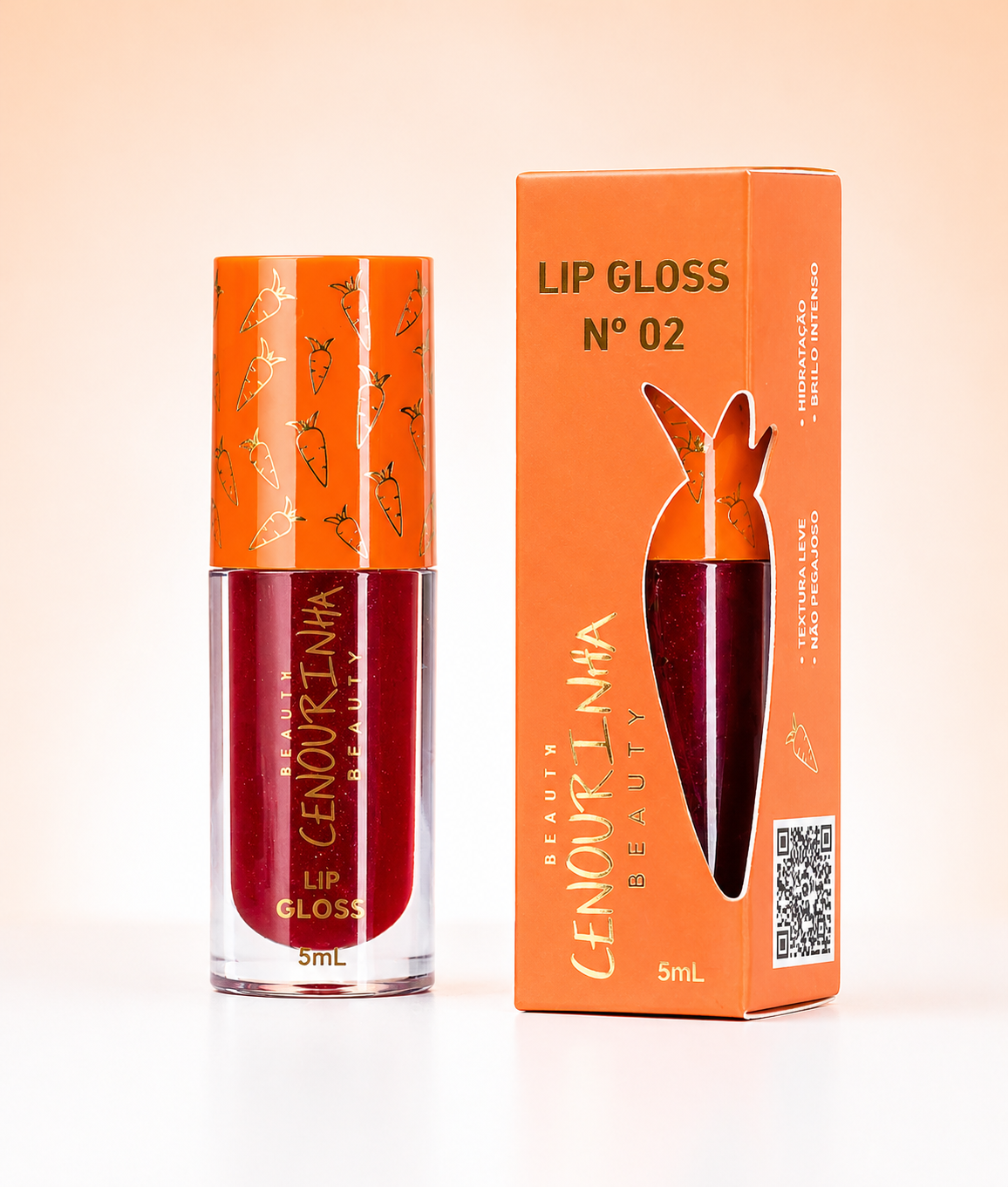 Gloss Labial Cenourinha - cor 2